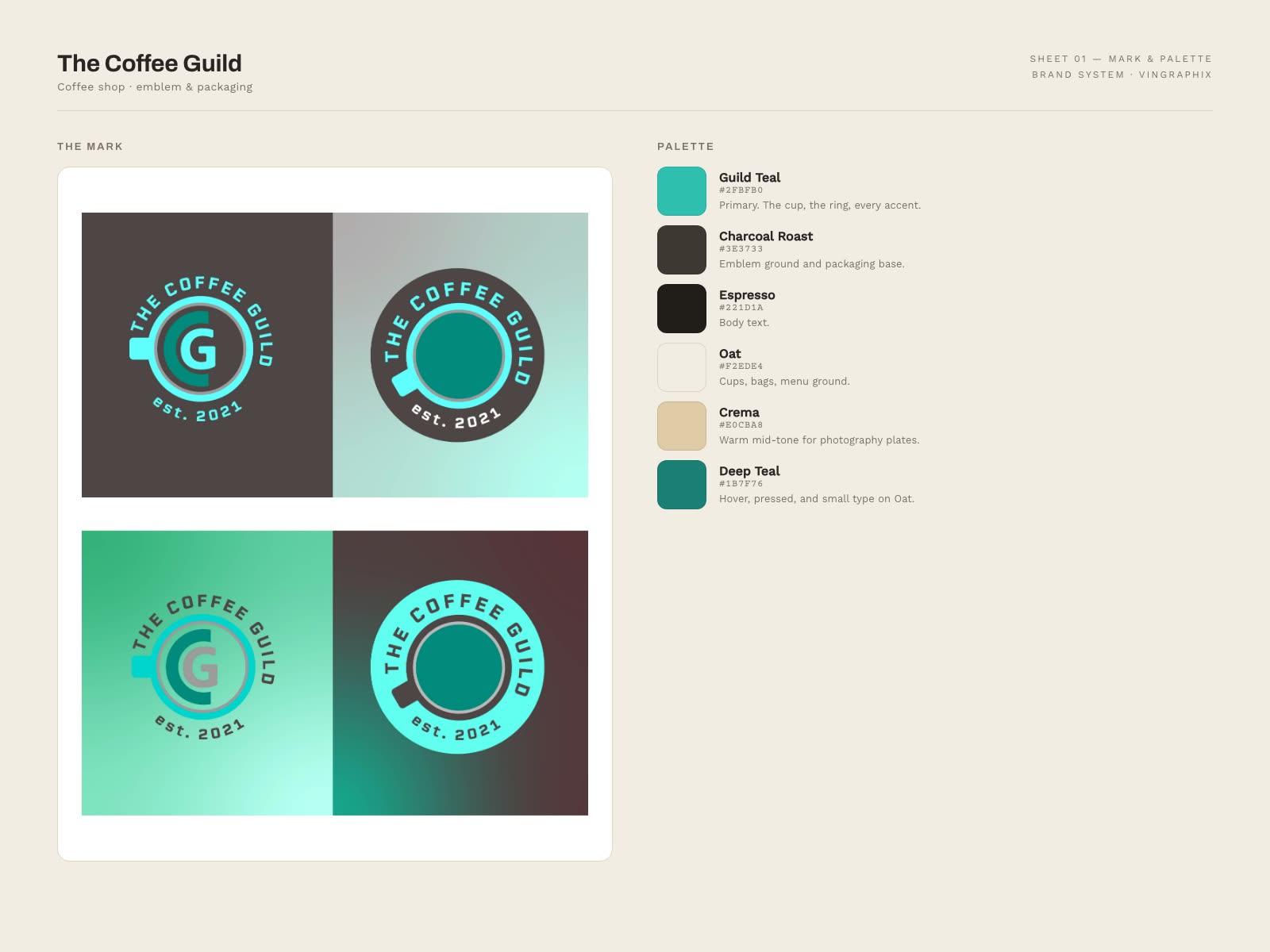 The Coffee Guild — detail 1