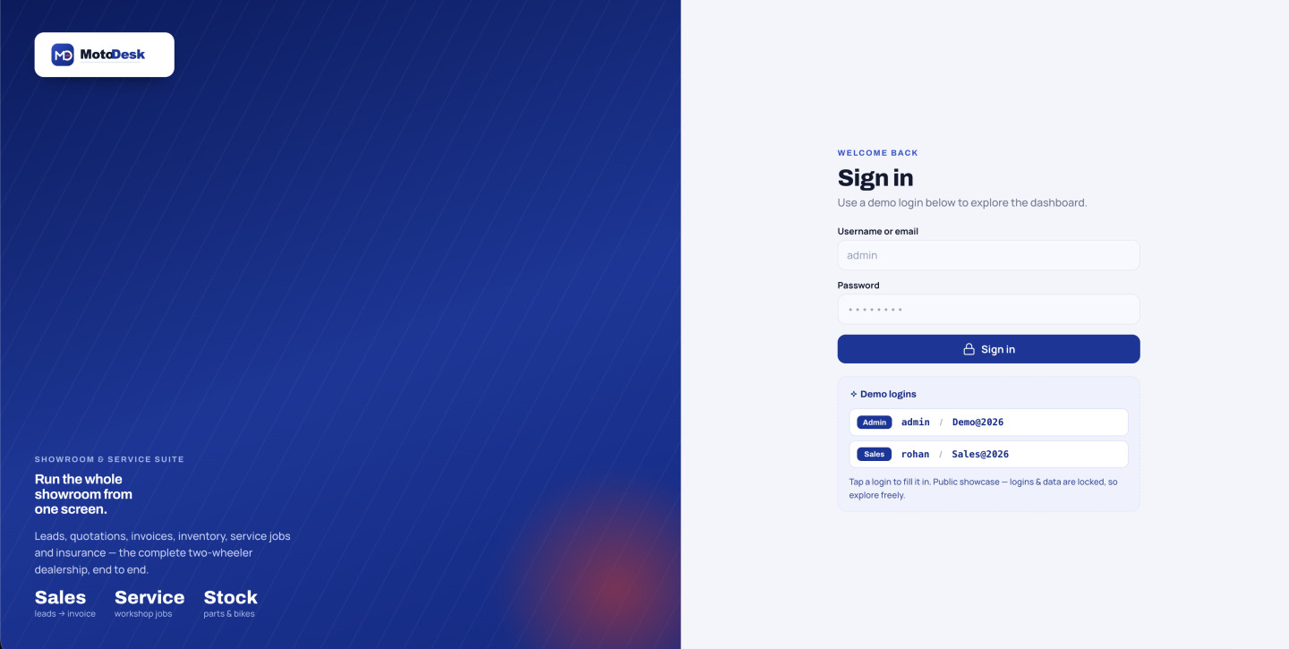 MotoDesk